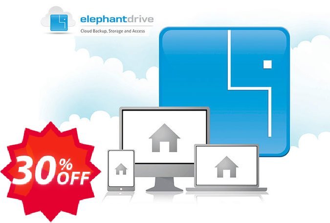 ElephantDrive Business Subscription Coupon code 30% discount 