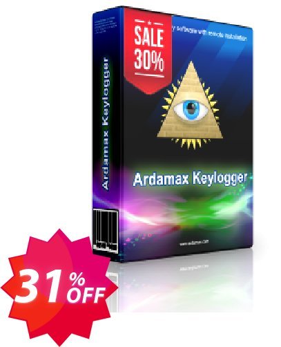 Ardamax Keylogger Coupon code 31% discount 