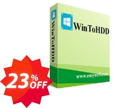 WinToHDD Professional + Lifetime Free Upgrades Coupon code 23% discount 
