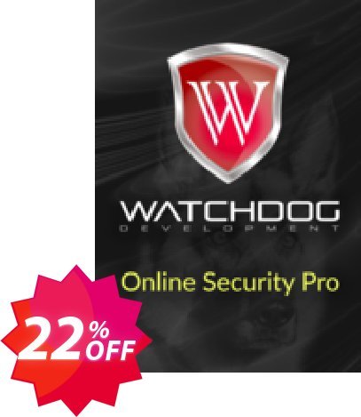 Watchdog Online Security Pro Coupon code 22% discount 