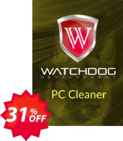 Watchdog PC Cleaner Coupon code 31% discount 