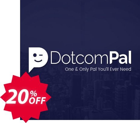 DotcomPal Nurture Bandwidth 750Gb/m Plan Coupon code 20% discount 