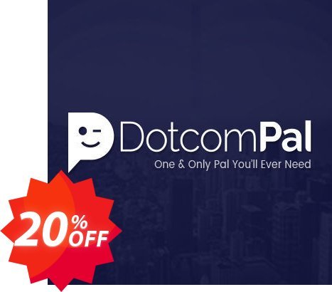 DotcomPal Nurture Bandwidth 1Tb/m Plan Coupon code 20% discount 