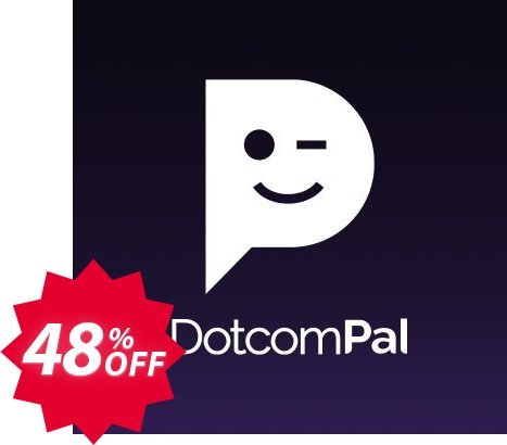 DotcomPal Pro Plan Monthly Coupon code 48% discount 