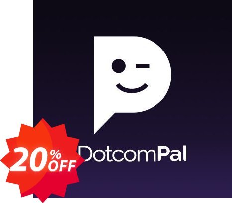 DotcomPal Pro Plan Coupon code 20% discount 