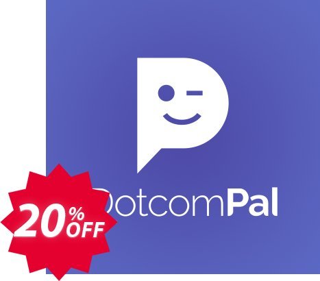 DotcomPal Grow Plan Coupon code 20% discount 