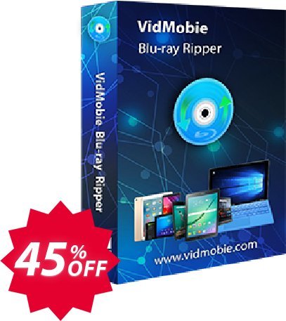 VidMobie Blu-ray Ripper, Yearly Subscription  Coupon code 45% discount 