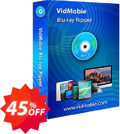 VidMobie Blu-ray Ripper for MAC, Yearly Subscription  Coupon code 45% discount 