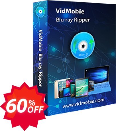VidMobie Blu-ray Ripper, Lifetime Plan  Coupon code 60% discount 