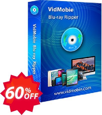 VidMobie Blu-ray Ripper for MAC, Lifetime Plan  Coupon code 60% discount 