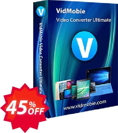 VidMobie Video Converter Ultimate, Lifetime Plan  Coupon code 45% discount 