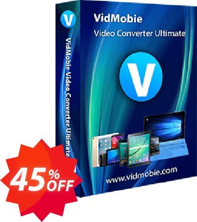 VidMobie Video Converter Ultimate, Yearly Subscription  Coupon code 45% discount 