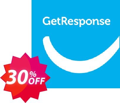 GetResponse PLUS Coupon code 30% discount 