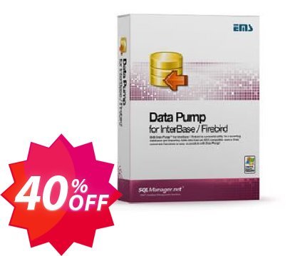 EMS Data Pump for InterBase/Firebird, Business + Yearly Maintenance Coupon code 40% discount 