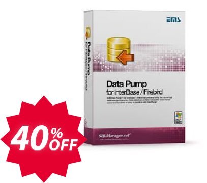 EMS Data Pump for InterBase/Firebird, Business + Yearly Maintenance Coupon code 40% discount 