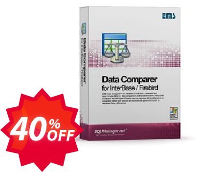 EMS Data Comparer for InterBase/Firebird, Business + Yearly Maintenance Coupon code 40% discount 