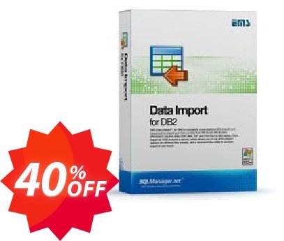 EMS Data Import for DB2, Business + Yearly Maintenance Coupon code 40% discount 