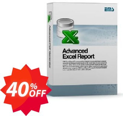 EMS Advanced Excel Report, with sources + Yearly Maintenance Coupon code 40% discount 