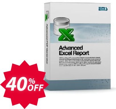 EMS Advanced Excel Report, with sources + Yearly Maintenance Coupon code 40% discount 