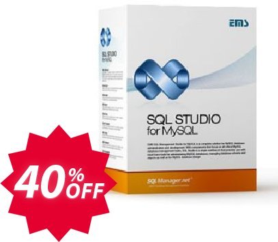 EMS SQL Management Studio for MySQL, Business + Yearly Maintenance Coupon code 40% discount 