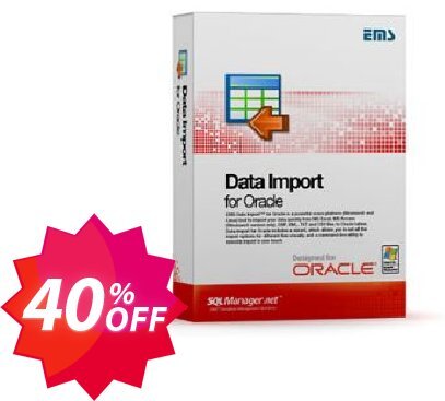 EMS Data Import for Oracle, Business + Yearly Maintenance Coupon code 40% discount 