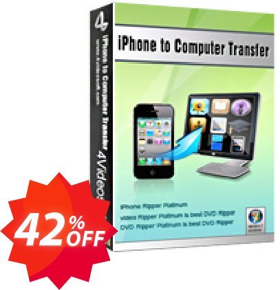 4Videosoft iPhone to Computer Transfer Coupon code 42% discount 