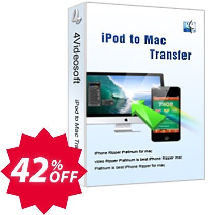 4Videosoft iPod to MAC Transfer Coupon code 42% discount 