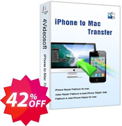 4Videosoft iPhone to MAC Transfer Coupon code 42% discount 