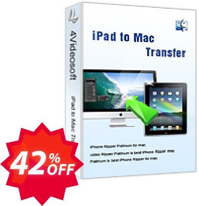 4Videosoft iPad to MAC Transfer Coupon code 42% discount 