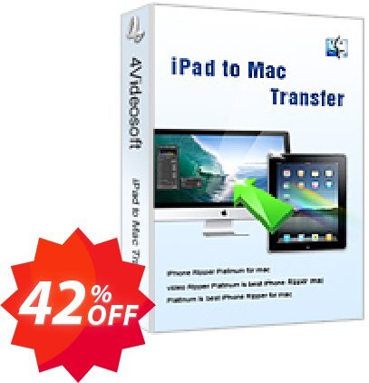 4Videosoft iPad to MAC Transfer Coupon code 42% discount 