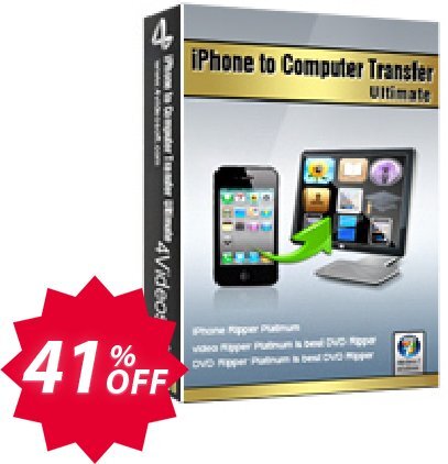 4Videosoft iPhone to Computer Transfer Ultimate Coupon code 41% discount 