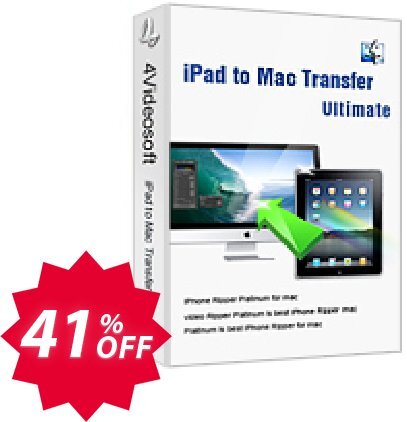 4Videosoft iPad to MAC Transfer Ultimate Coupon code 41% discount 