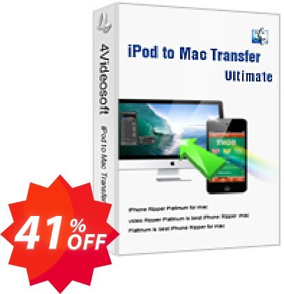 4Videosoft iPod to MAC Transfer Ultimate Coupon code 41% discount 