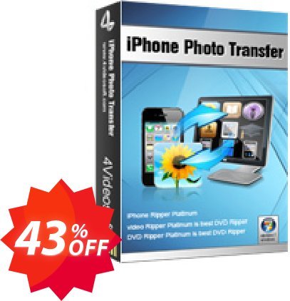 4Videosoft iPhone Photo Transfer Coupon code 43% discount 