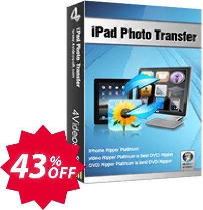 4Videosoft iPad Photo Transfer Coupon code 43% discount 