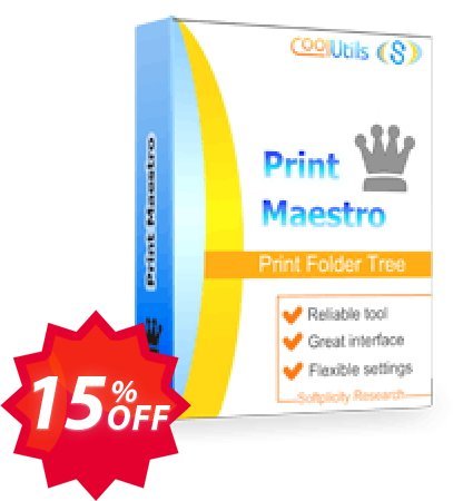 Coolutils Print Maestro Coupon code 15% discount 