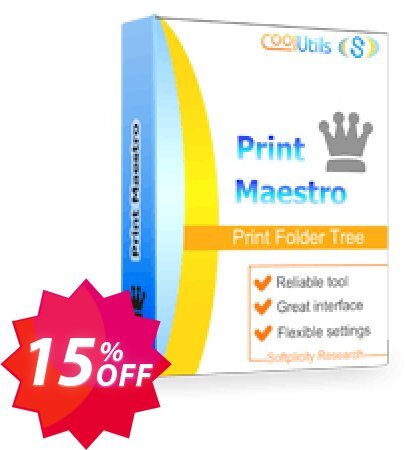 Coolutils Print Maestro Coupon code 15% discount 