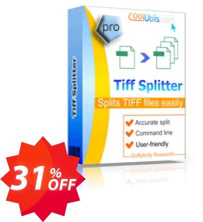 Coolutils Tiff Splitter Coupon code 31% discount 