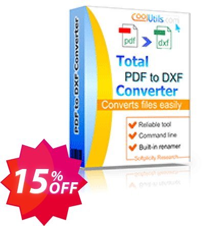 Coolutils Total PDF to DXF Converter Coupon code 15% discount 