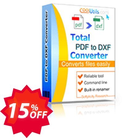 Coolutils Total PDF to DXF Converter Coupon code 15% discount 