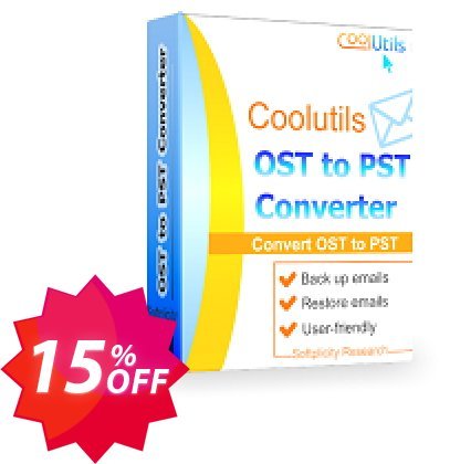 Coolutils OST to PST Converter, Site Plan  Coupon code 15% discount 