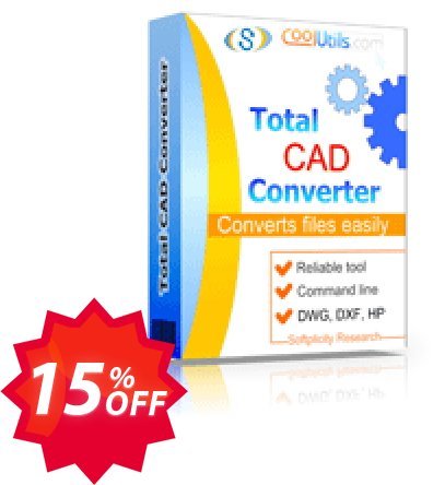 Coolutils Total CAD Converter Coupon code 15% discount 