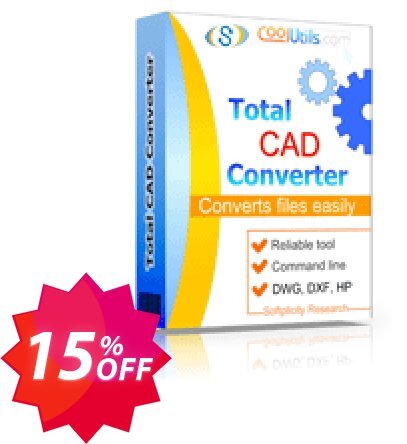 Coolutils Total CAD Converter Coupon code 15% discount 