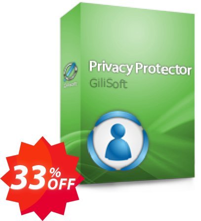 GiliSoft Privacy Protector Coupon code 33% discount 