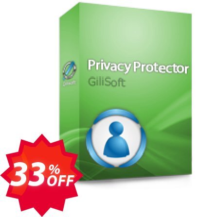 GiliSoft Privacy Protector Coupon code 33% discount 