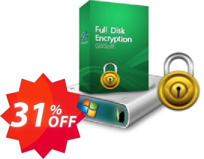 GiliSoft Full Disk Encryption Coupon code 31% discount 