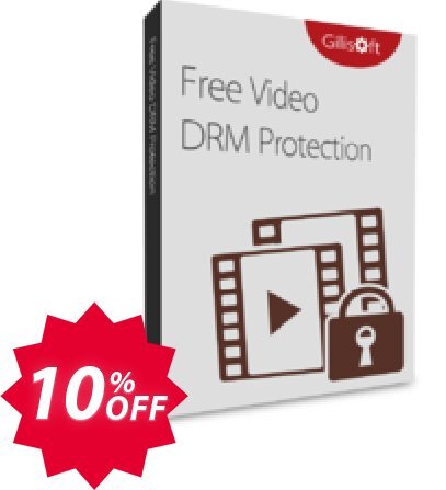 GiliSoft Video DRM Protection Lifetime Coupon code 10% discount 