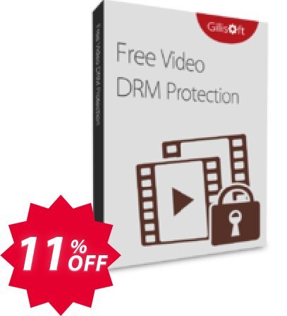 GiliSoft Video DRM Protection Coupon code 11% discount 