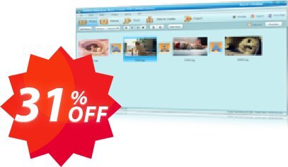 GiliSoft Slideshow Movie Creator Lifetime Coupon code 31% discount 