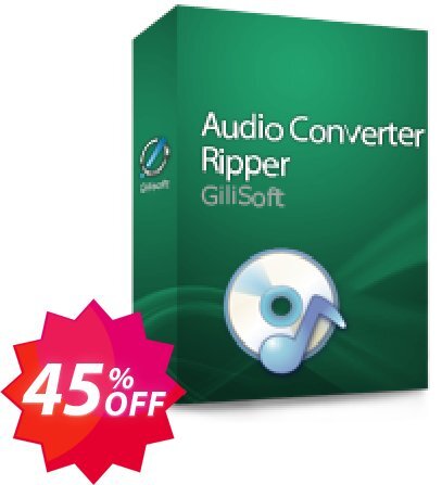 Audio Converter Ripper Coupon code 45% discount 
